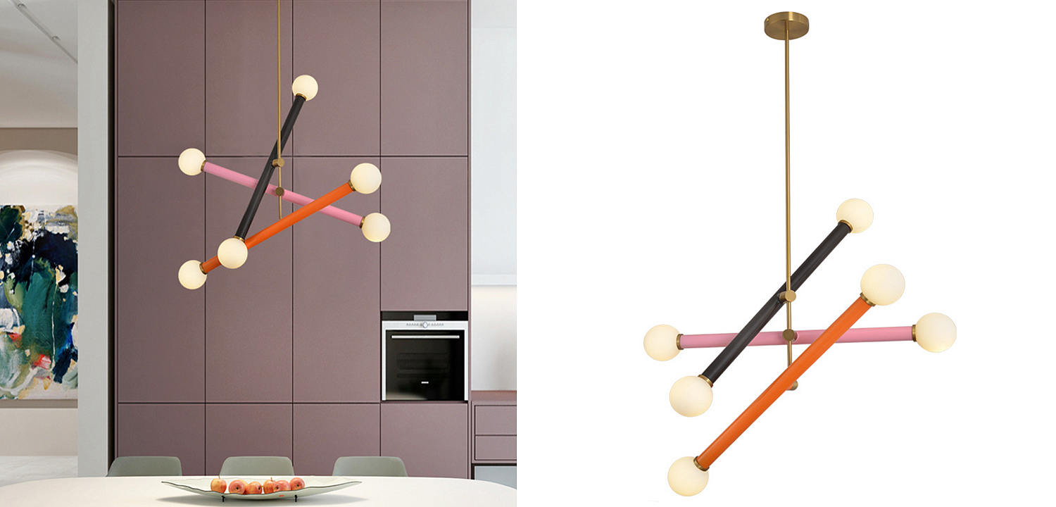 Дизайнерский светильник Paxton Pink Дизайнерский светильник Paxton Pink - Loft-Concept в Тюмени