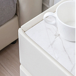 Умная прикроватная тумба с беспроводной зарядкой и подсветкой Smart Bedside Table варинант исполнения - 3 | Loft Concept в Тюмени