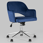 Кресло для компьютерного стола Veloury Blue варинант исполнения - 2 | Loft Concept в Тюмени