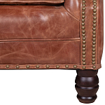 Кожаное кресло James Brown Leather Armchair варинант исполнения - 5 | Loft Concept в Тюмени