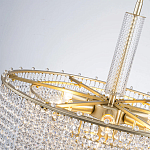 Люстра многоярусная с каскадами кристаллов Crystal Rains варинант исполнения - 4 | Loft Concept в Тюмени