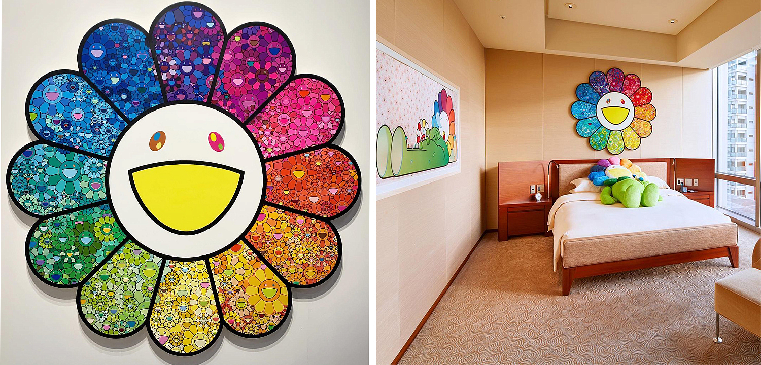 Takashi Murakami Арт-объект на стену Смеющийся Цветок большой Takashi Murakami Арт-объект на стену Смеющийся Цветок большой - Loft-Concept в Тюмени