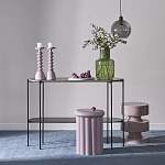 Подсвечник фигурный розовый Bright Accent 36 см варинант исполнения - 4 | Loft Concept в Тюмени