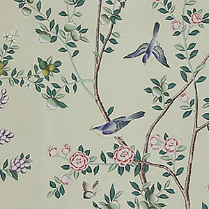 Обои ручная роспись Jardinieres & Citrus Trees Icefield dyed