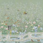 Обои ручная роспись Temple Newsam Mercury Grey варинант исполнения - 2 | Loft Concept в Тюмени