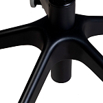 Стул с мягкой бежевой обивкой из велюра и подъемно-поворотным механизмом на черных колесиках Harper Beige варинант исполнения - 5 | Loft Concept в Тюмени