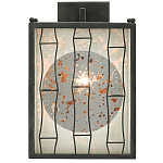 Бра с круглой зеркальной вставкой с эффектом ржавчины Stunning Radiance варинант исполнения - 2 | Loft Concept в Тюмени