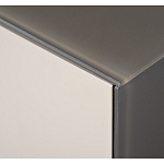 Комод со стеклянной столешницей и с выдвижными ящиками Minimalist Accent варинант исполнения - 3 | Loft Concept в Тюмени