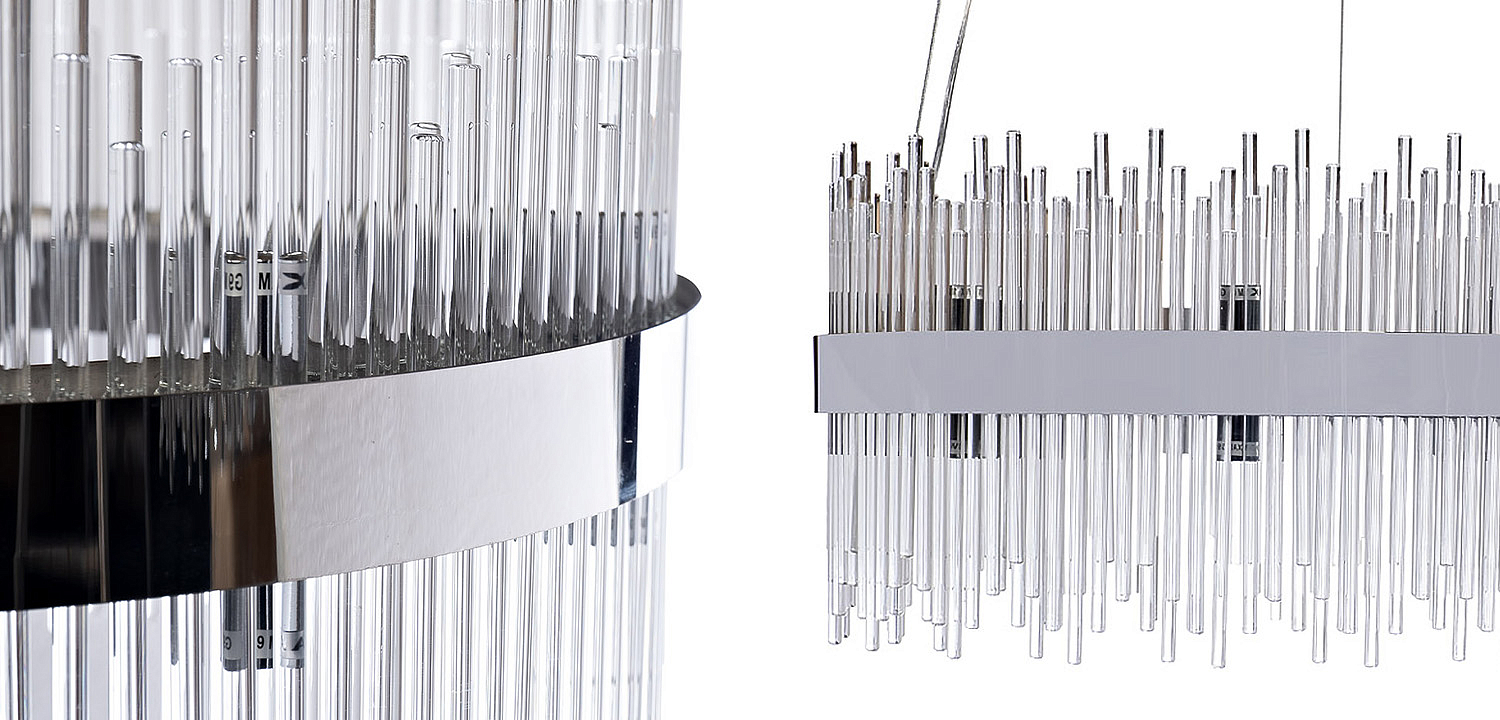 Люстра Nembus Chandelier 60 chrome Люстра Nembus Chandelier 60 chrome - Loft-Concept в Тюмени