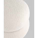 Пуф Полли S тедди белый варинант исполнения - 4 | Loft Concept в Тюмени