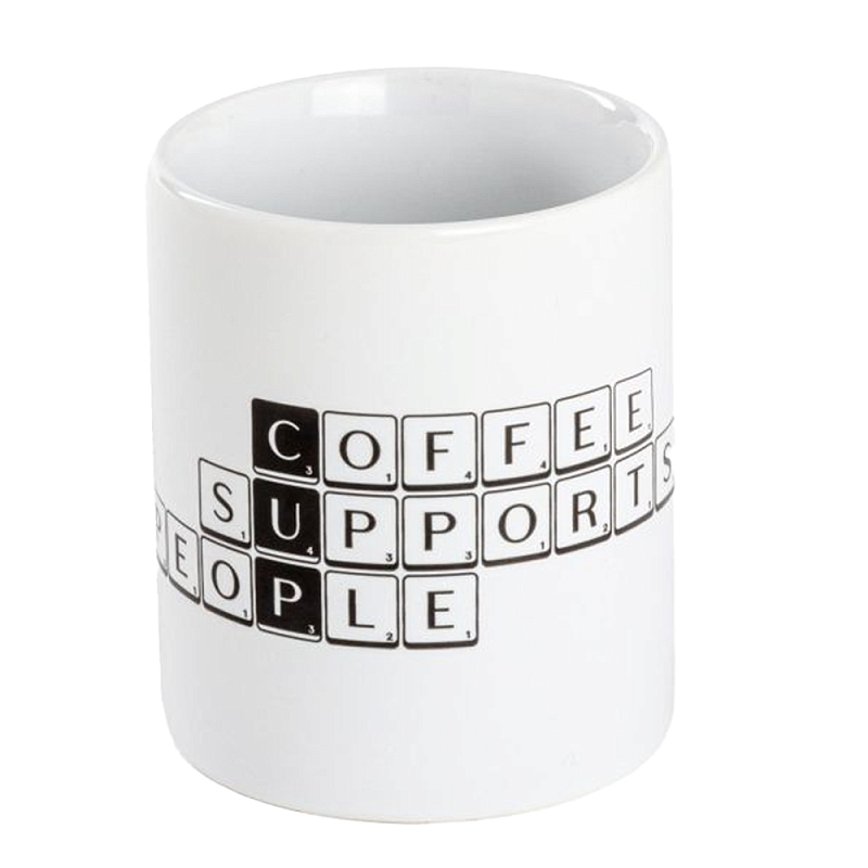 Кружка Seletti Tiles and Tales Cup Белый Черный Кружка Seletti Tiles and Tales Cup Белый Черный в Тюмени | Loft Concept