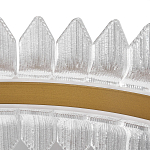 Люстра круглая с декоративными элементами в виде лепестков Round Light Flashing варинант исполнения - 8 | Loft Concept в Тюмени