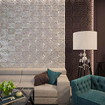 Гипсовая 3D панель с принтографией PM-37 варинант исполнения - 2 | Loft Concept в Тюмени