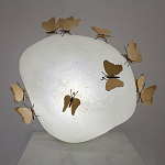 Настольная лампа ночник Alien Stone варинант исполнения - 2 | Loft Concept в Тюмени