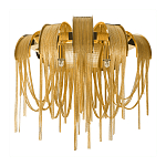 Бра с металиическими цепочками и дугообразными элементами Atlantis Chain варинант исполнения - 7 | Loft Concept в Тюмени