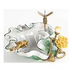 Чаша фигурная с обитателями леса и цветами Eden Garden варинант исполнения - 5 | Loft Concept в Тюмени