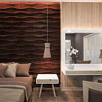 Гипсовая 3D панель с принтографией PM-03 варинант исполнения - 2 | Loft Concept в Тюмени