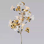 Торшер в виде белых и золотых цветов каллы Refined Taste of Light варинант исполнения - 2 | Loft Concept в Тюмени