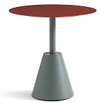 Стол для сада из стали Round Steel варинант исполнения - 2 | Loft Concept в Тюмени