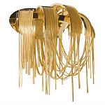 Бра с металиическими цепочками и дугообразными элементами Atlantis Chain варинант исполнения - 11 | Loft Concept в Тюмени