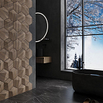 Гипсовая 3D панель с принтографией PM-30 варинант исполнения - 2 | Loft Concept в Тюмени