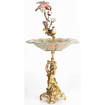 Фарфоровая чаша Фонтан птиц Verena варинант исполнения - 4 | Loft Concept в Тюмени