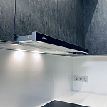 Угловой кухонный гарнитур Жемчужный белый Серый Clarke Kitchen Set White Grey варинант исполнения - 3 | Loft Concept в Тюмени