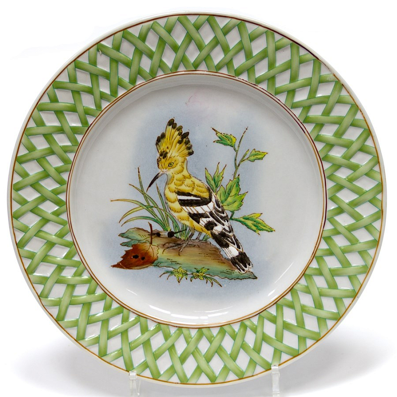 Тарелка настенная Crested Bird Мульти Бронза Тарелка настенная Crested Bird Мульти Бронза в Тюмени | Loft Concept