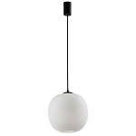 Подвесной светильник со стеклянным рельефным плафоном белый Perforated Glass 25 варинант исполнения - 2 | Loft Concept в Тюмени