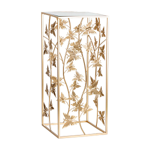 Столик высокий на металлическом основании Golden Butterflies