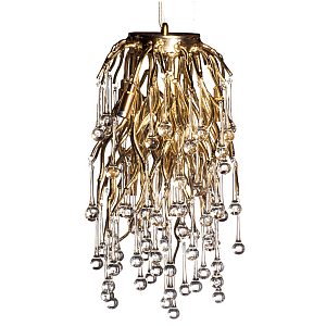 Подвесной светильник Droplet Gold Hanging Lamp