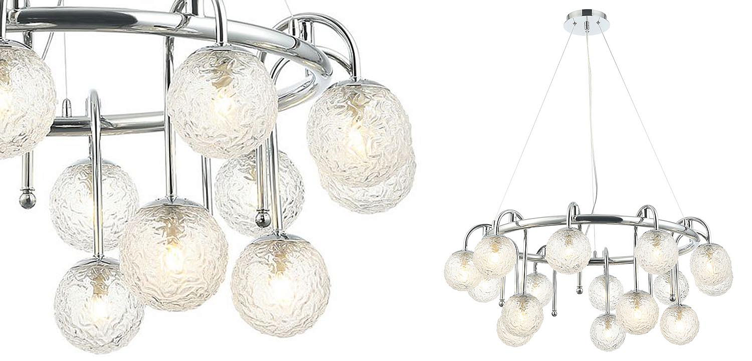 Люстра Lennert Chrome Chandelier Люстра Lennert Chrome Chandelier - Loft-Concept в Тюмени