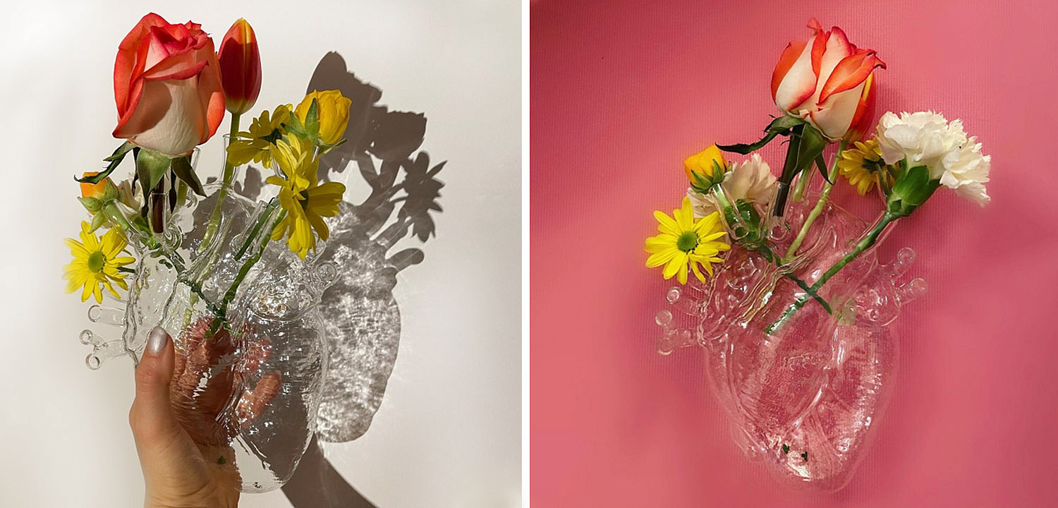 Ваза Seletti Love in Bloom Glass Ваза Seletti Love in Bloom Glass - Loft-Concept в Тюмени