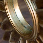 Зеркало-солнце с золотыми с лучами Rays of Peace варинант исполнения - 2 | Loft Concept в Тюмени