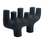 Подсвечник алюминиевый черный Ember варинант исполнения - 2 | Loft Concept в Тюмени