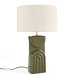 Настольная лампа из керамики и льна Brighter than the Stars варинант исполнения - 2 | Loft Concept в Тюмени