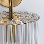 Бра с круглым основанием и длинными прозрачныи стеклянными трубками Nembus варинант исполнения - 4 | Loft Concept в Тюмени