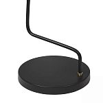 Торшер на изогнутом основании в сочетании черного и золотистого цвета Stable Base варинант исполнения - 4 | Loft Concept в Тюмени