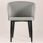 Мягкое кресло на металлических ножках Shaggy Grey варинант исполнения - 3 | Loft Concept в Тюмени