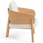 Кресло с каркасом из массива дуба Gallin Chair Boucle варинант исполнения - 3 | Loft Concept в Тюмени