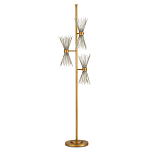 Торшер с абажурами из тонких металлических палочек Wild Thorns варинант исполнения - 2 | Loft Concept в Тюмени