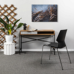 Стол рабочий в стиле лофт с ящиком и нишей для хранения Urban Style Space варинант исполнения - 4 | Loft Concept в Тюмени