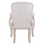 Кресло Aubrey Classical Armchair beige flax варинант исполнения - 3 | Loft Concept в Тюмени