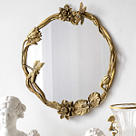 Настенное зеркало в бронзовой раме Eden Garden варинант исполнения - 4 | Loft Concept в Тюмени