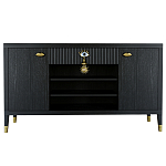 Комод-буфет Elsa Dreams Black с открытыми полками   варинант исполнения - 8 | Loft Concept в Тюмени