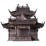 Макет Китайская пагода макет древней традиционной архитектуры варинант исполнения - 2 | Loft Concept в Тюмени