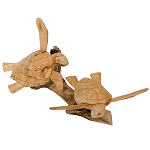 Статуэтка из дерева черепахи Animals of the World 25 варинант исполнения - 3 | Loft Concept в Тюмени