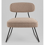 Кресло лаунж Kate букле капучино варинант исполнения - 4 | Loft Concept в Тюмени