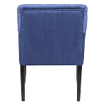 Кресло Addison Chic Armchair deep blue velour варинант исполнения - 3 | Loft Concept в Тюмени