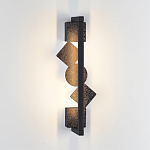 Светодиодное бра черного цвета Suprematism Ice Crack варинант исполнения - 3 | Loft Concept в Тюмени